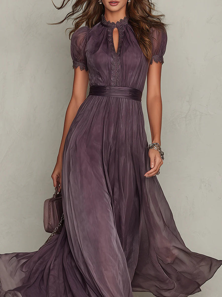MARILYN™ - ELEGANTES GERAFFTES SOMMER-MAXIKLEID