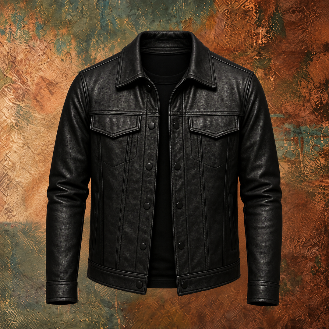 Leder Rider Jacke