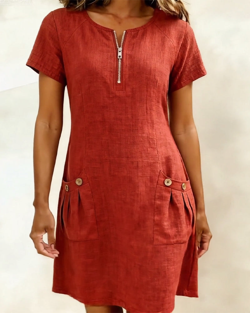 Kleid Lina | Natürliche Eleganz im Alltag