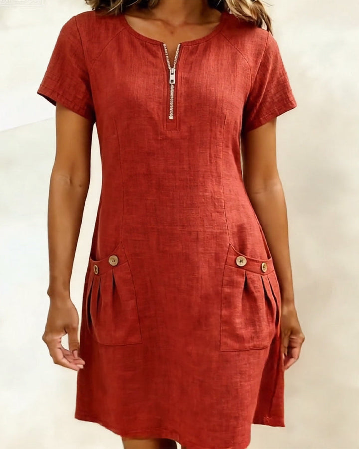 Kleid Lina | Natürliche Eleganz im Alltag