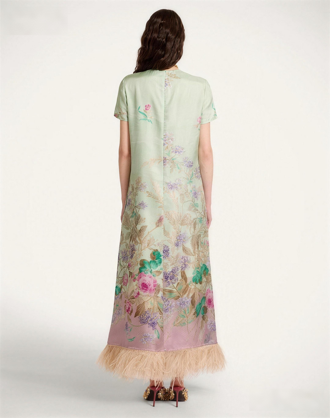 Maxi Boho-Blumenrobe