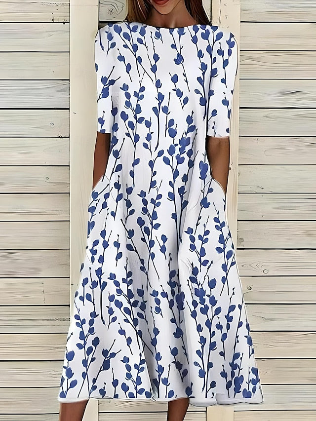 Annie | Kleid mit Küstenblüte