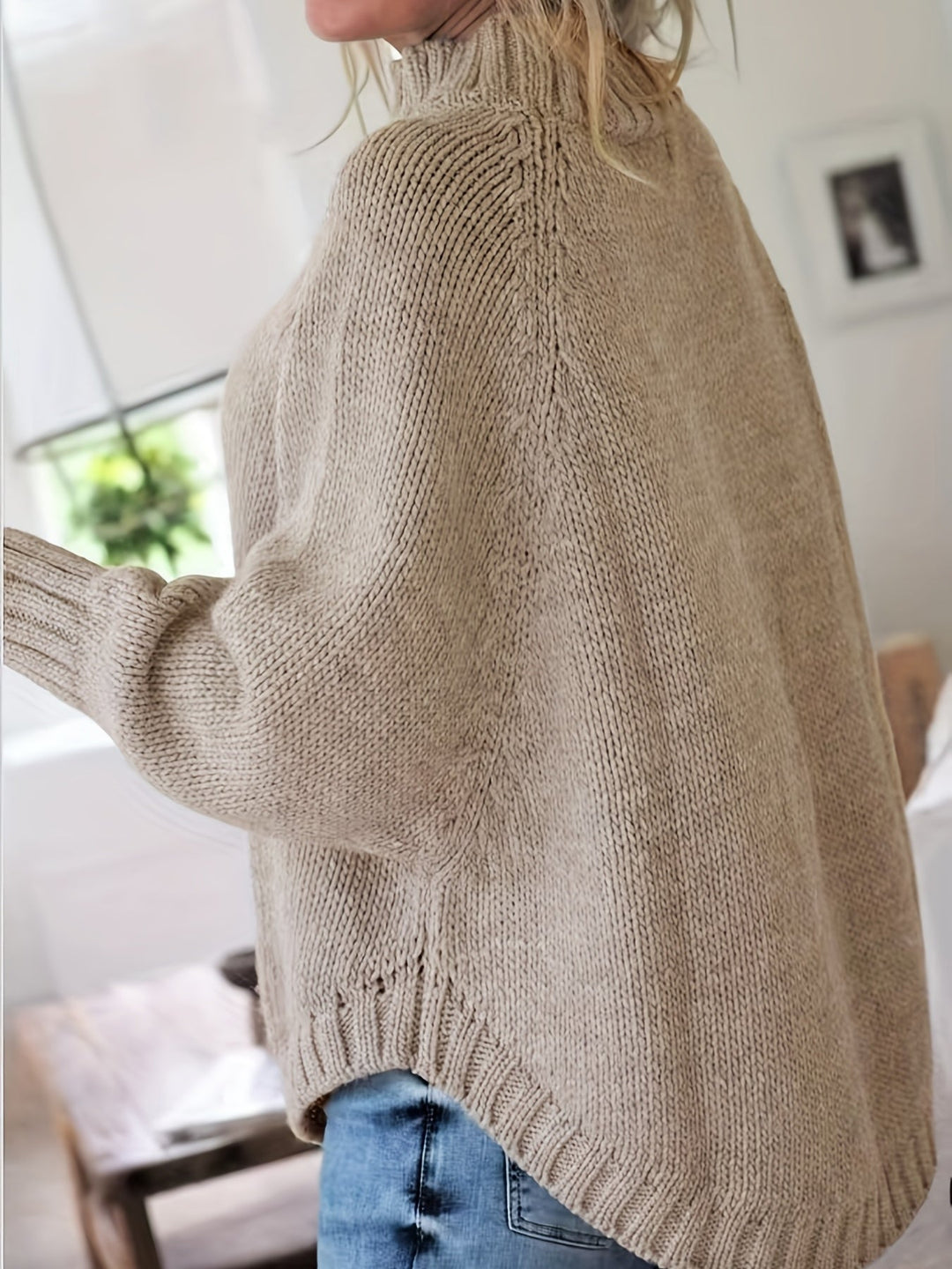 Livia – Rippstrickpullover mit Hemddetail