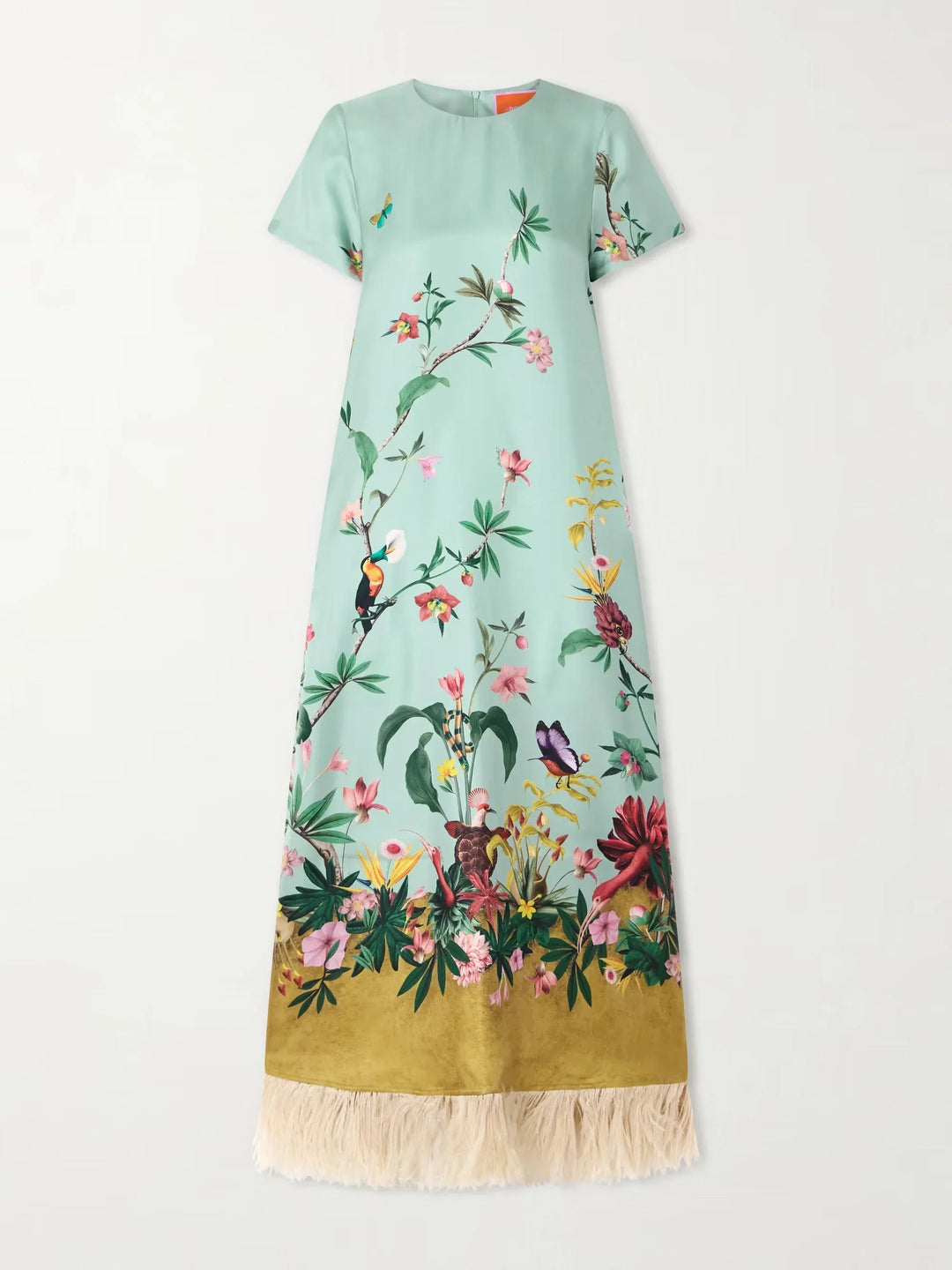 Maxikleid im Retro-Druck