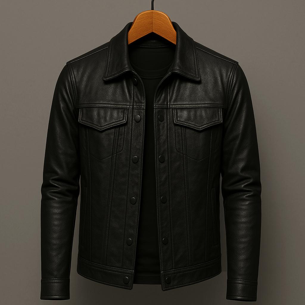 Leder Rider Jacke