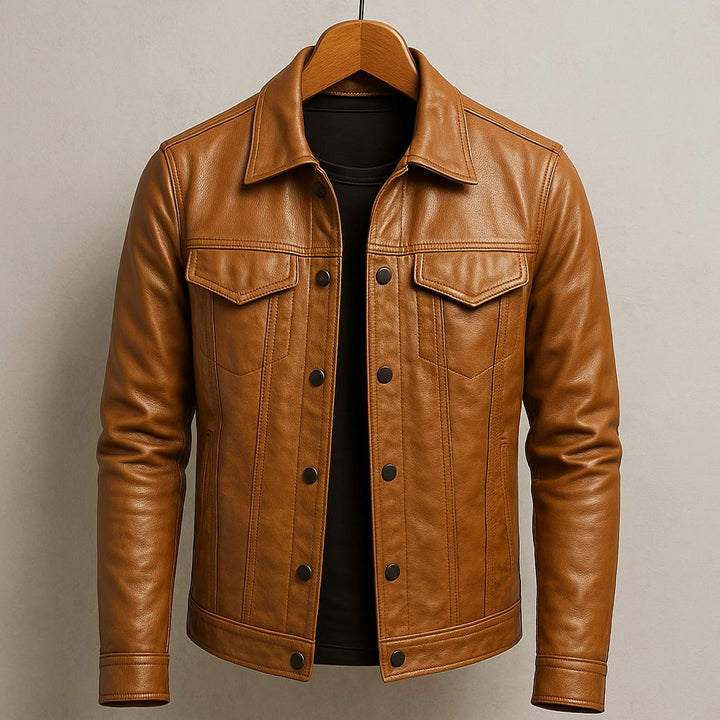 Leder Rider Jacke