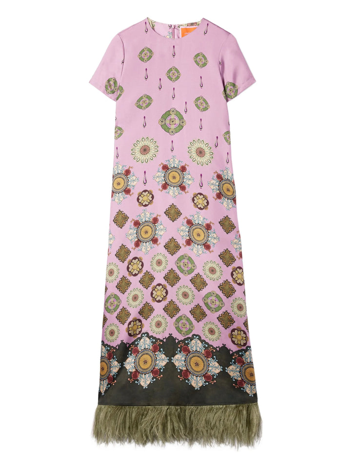 Maxikleid im Barockstil