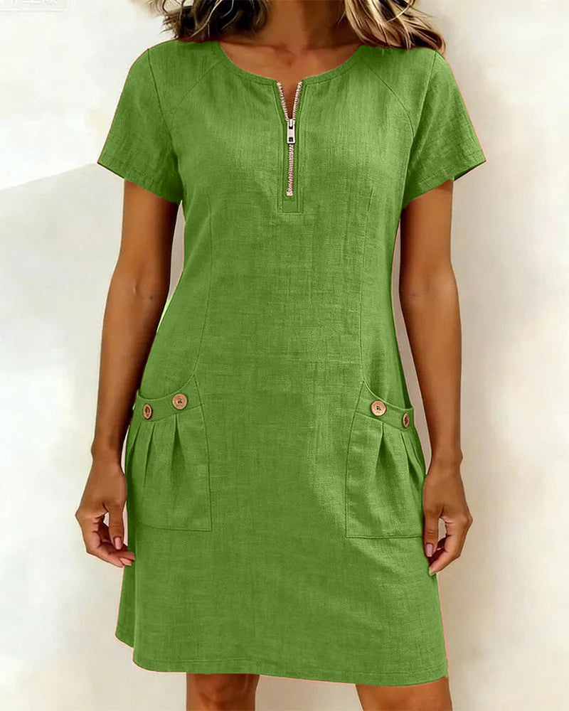Kleid Lina | Natürliche Eleganz im Alltag