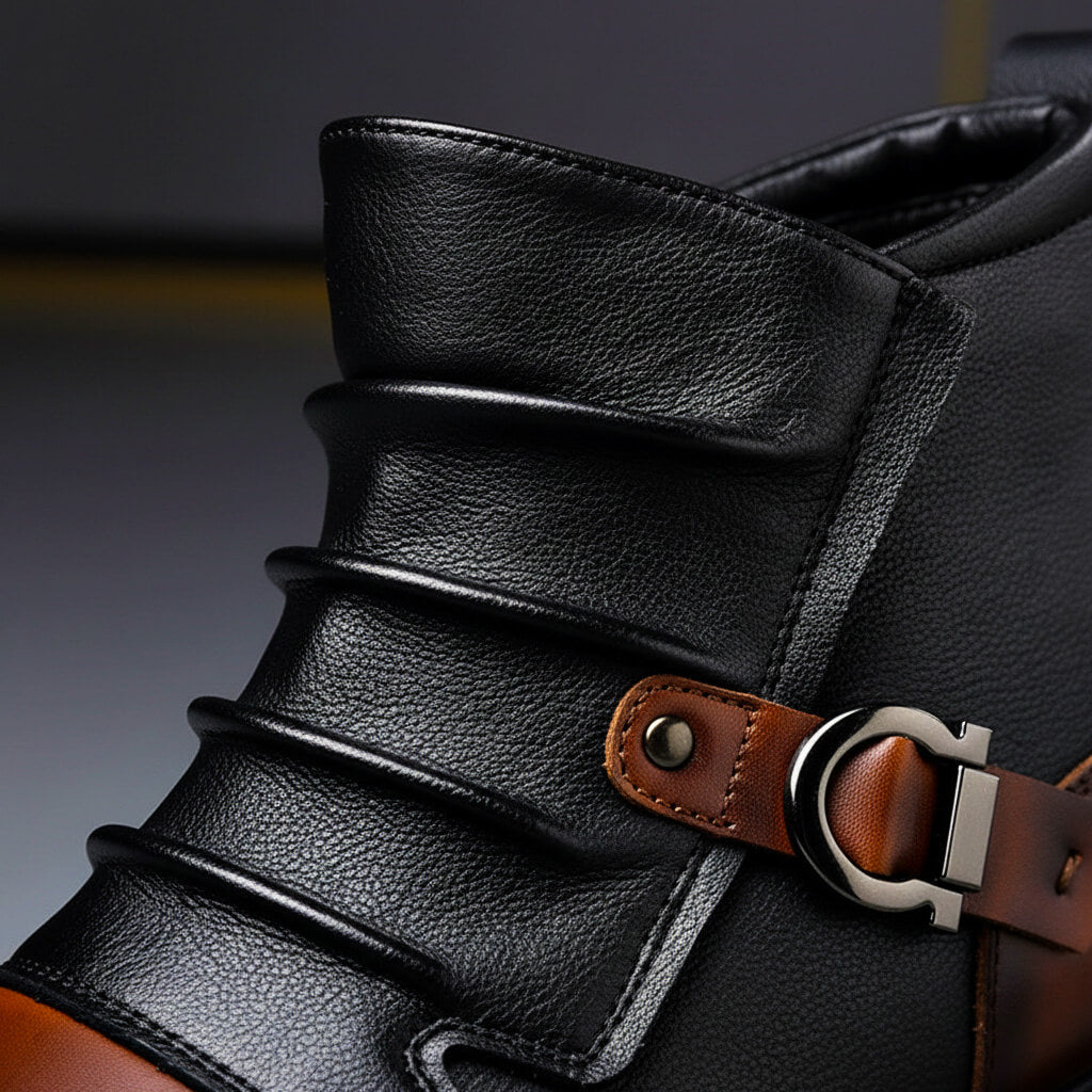 Stilvolle Stiefelschuhe