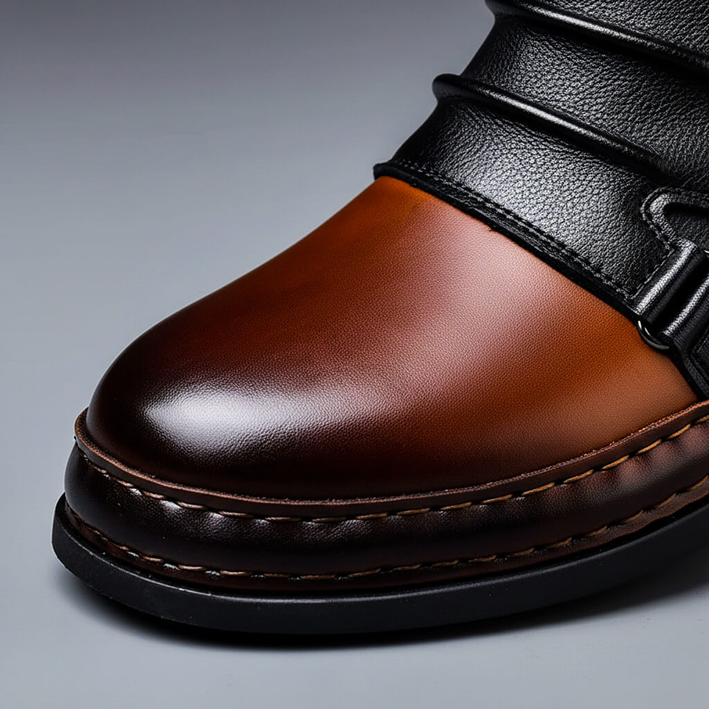 Stilvolle Stiefelschuhe