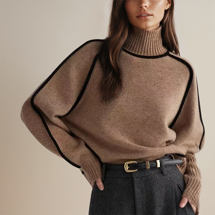 Lara | Damenpullover mit Rollkragen