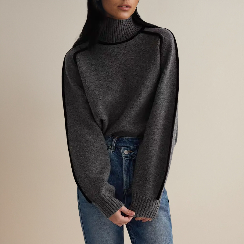 Lara | Damenpullover mit Rollkragen