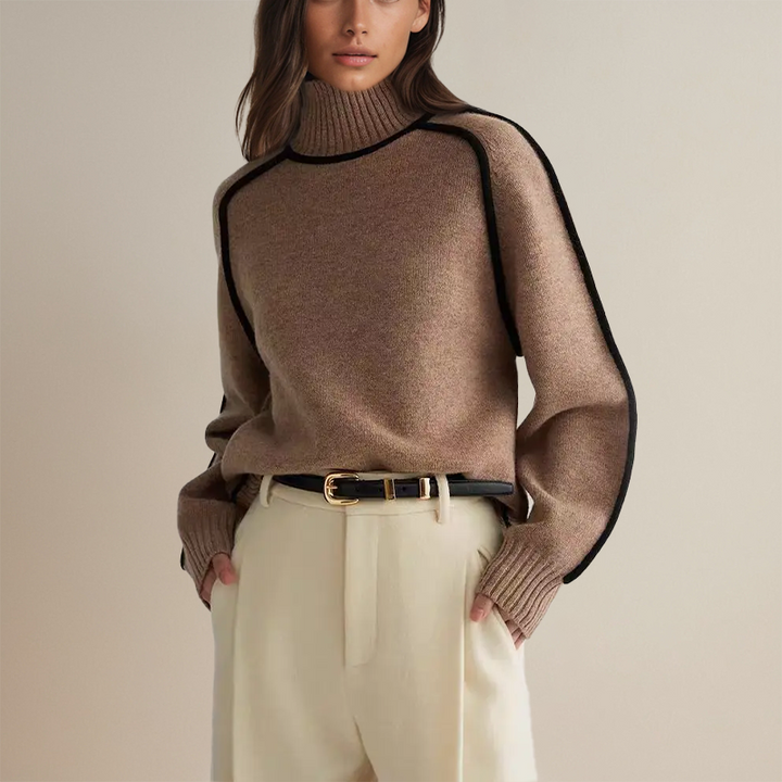 Lara | Damenpullover mit Rollkragen