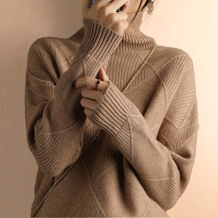 Marcelle | Chunky Rollkragenpullover