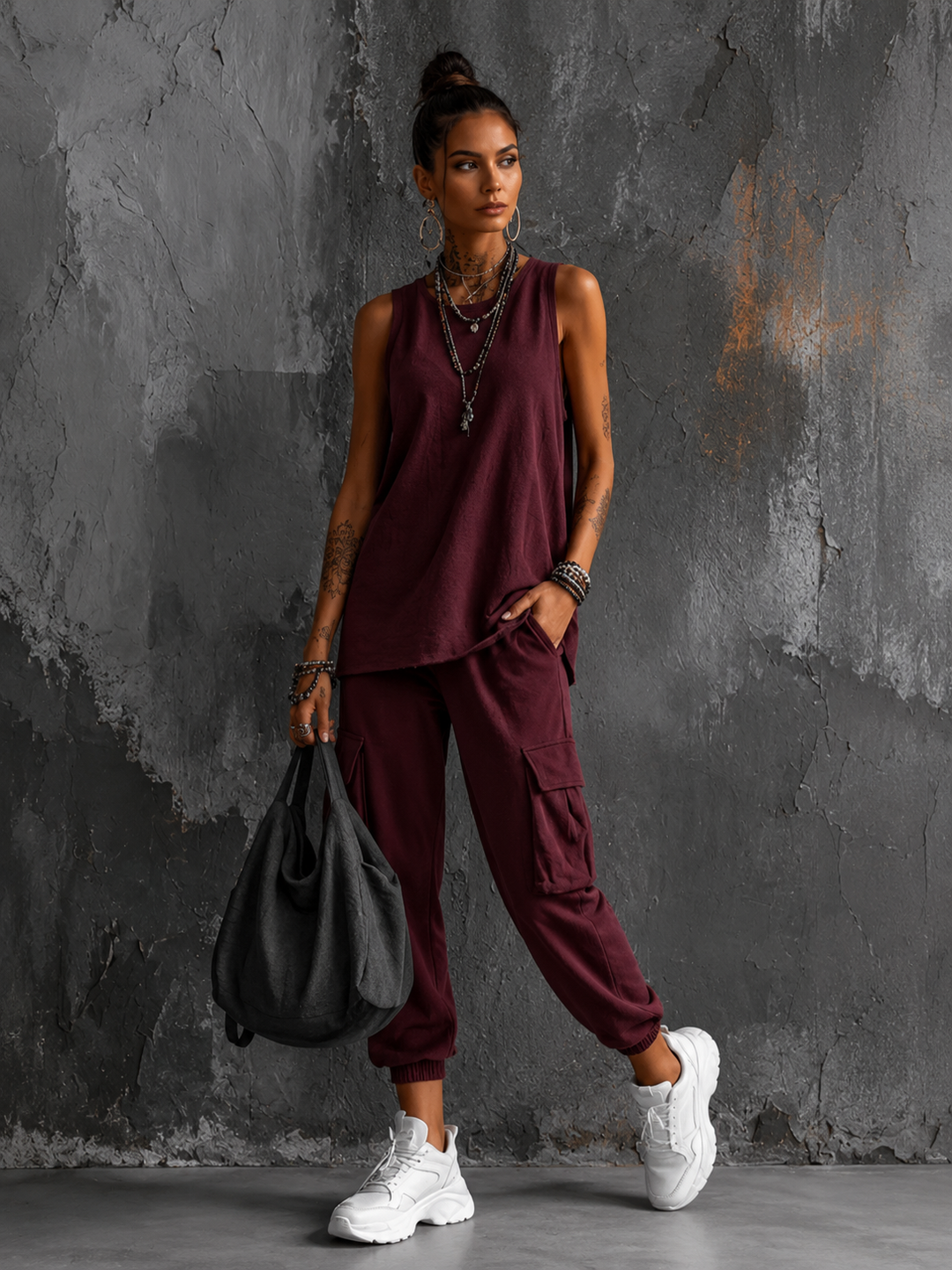 Norelle | Bequemes Zweiteiliges Casual Set