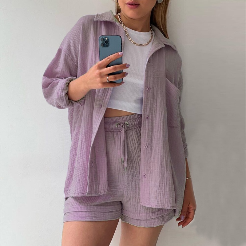 Monique™ | Zweiteiliges Set aus Baumwolle