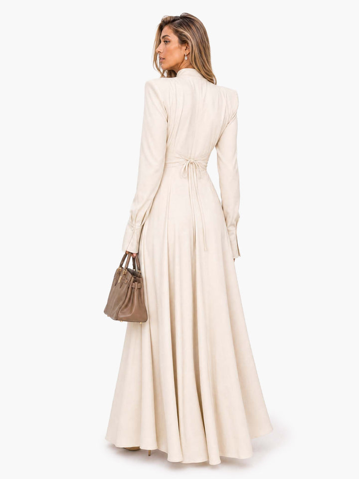 Elegantes Maxikleid mit Trend-Schlitz