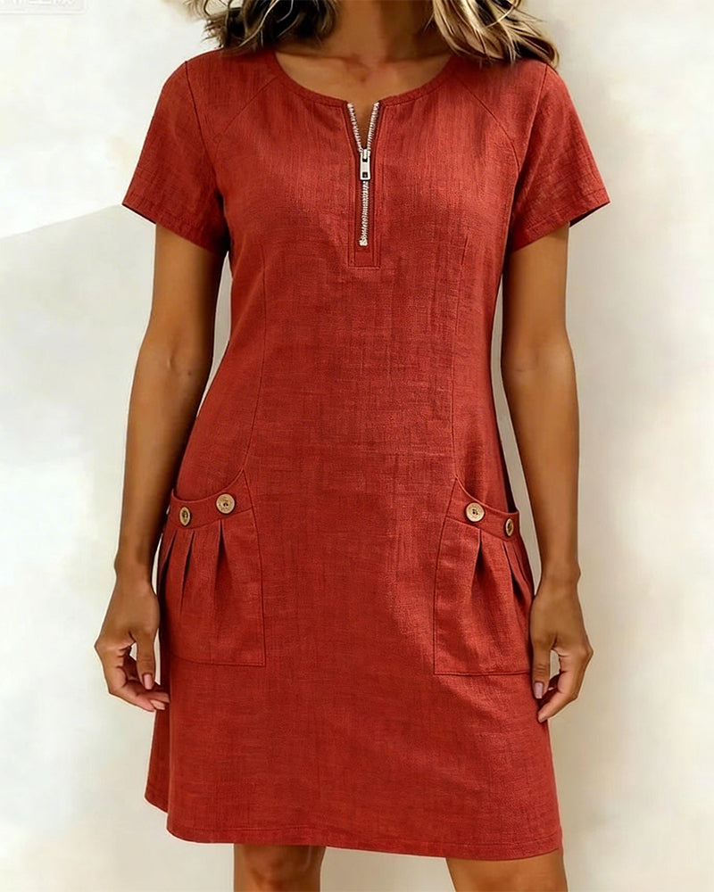 Kleid Lina | Natürliche Eleganz im Alltag