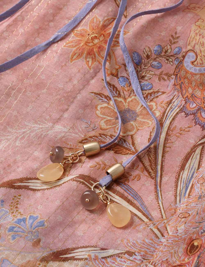 Maxi Boho-Blumenrobe