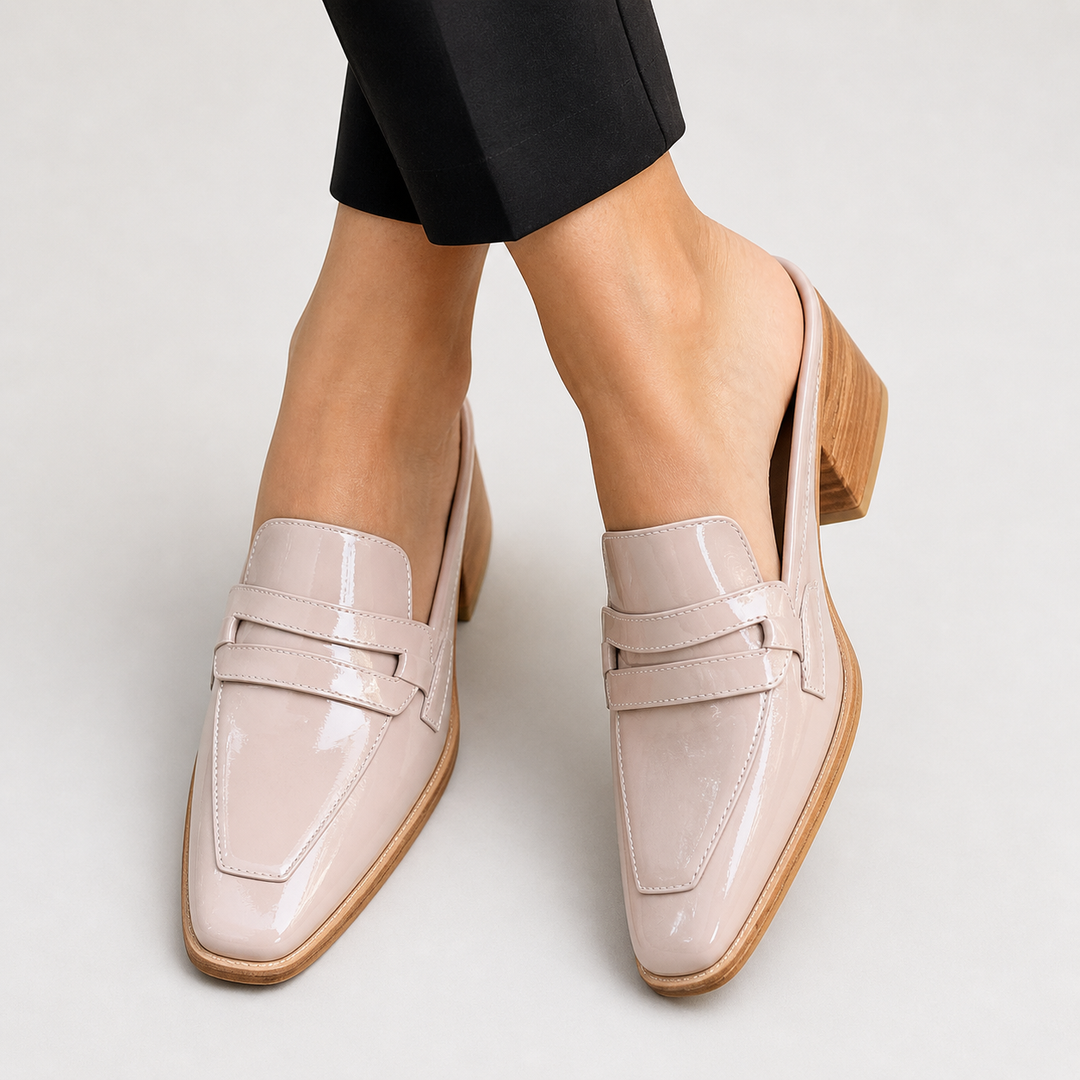 Elaine | Glänzende Loafers