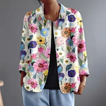 Noortje | Blumenreiche Blazer
