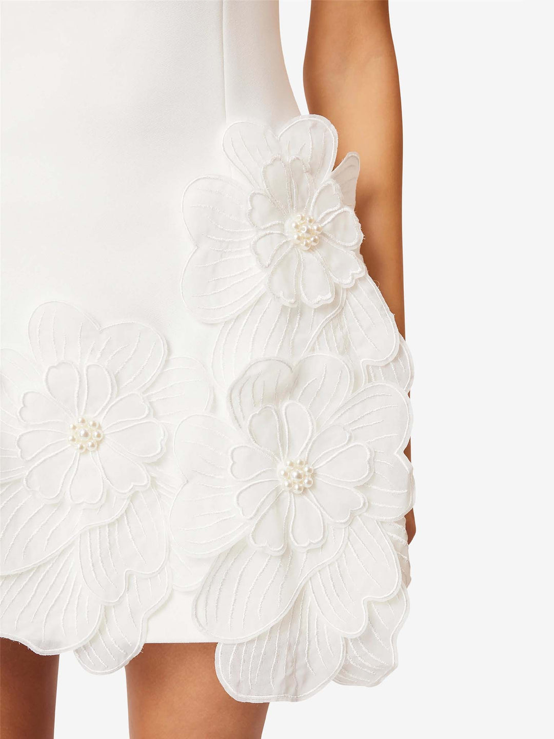 Elegantes Ärmelloses Mini-Kleid mit Ausschnitt