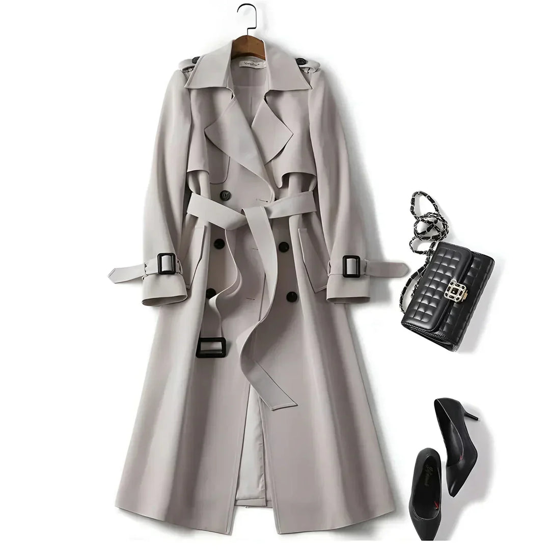 Sarah™ | Stilvoller eleganter Trenchcoat