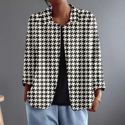 Rina | Zeitlose Karierte Blazer