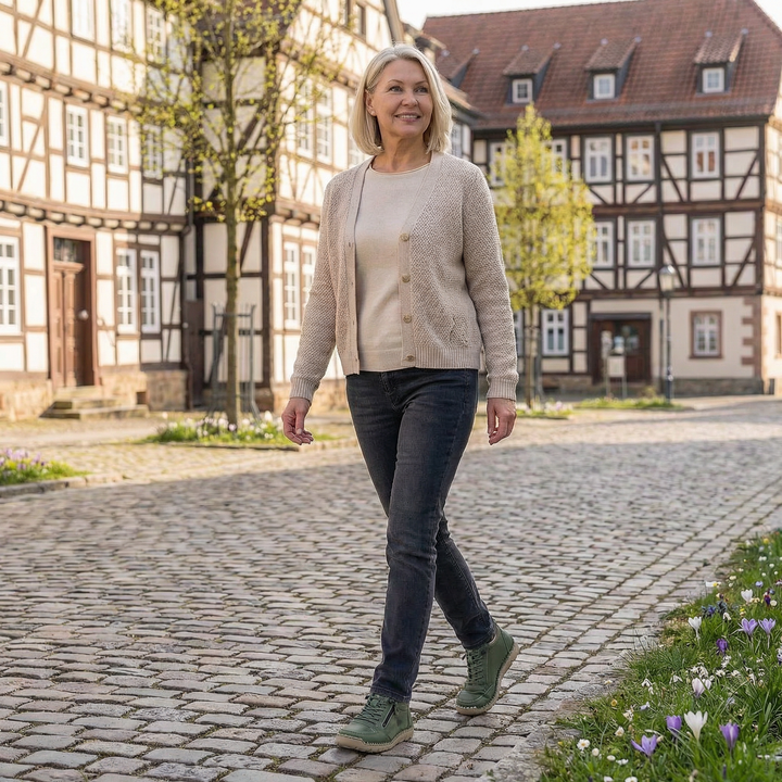 Noemi | Ergonomische Sneakers mit Reißverschluss
