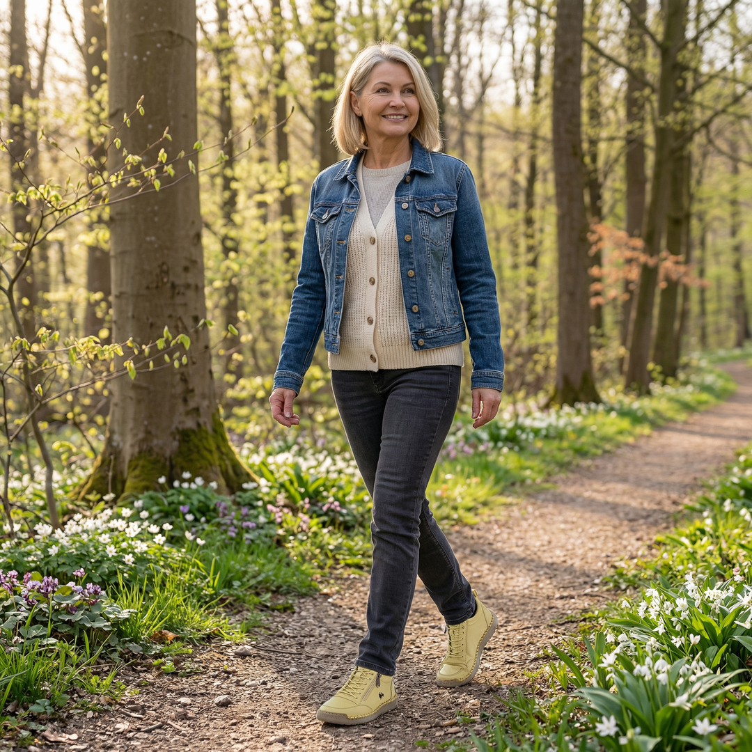 Noemi | Ergonomische Sneakers mit Reißverschluss