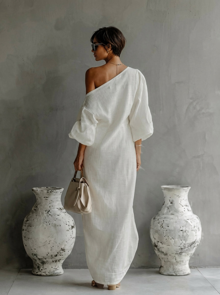 NELLE™ - ELEGANTES SOMMER-MAXIKLEID