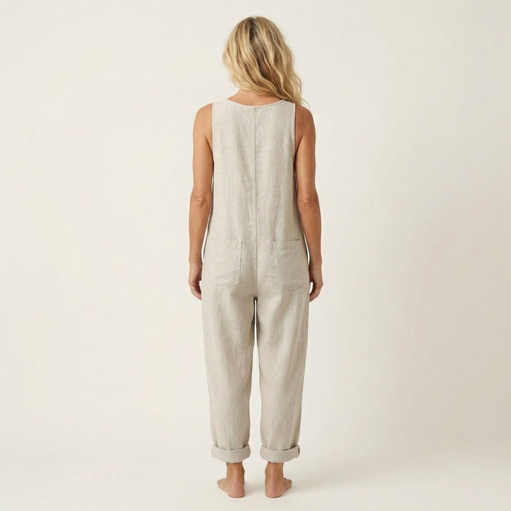 Liva | Jumpsuit mit Knopfträgern