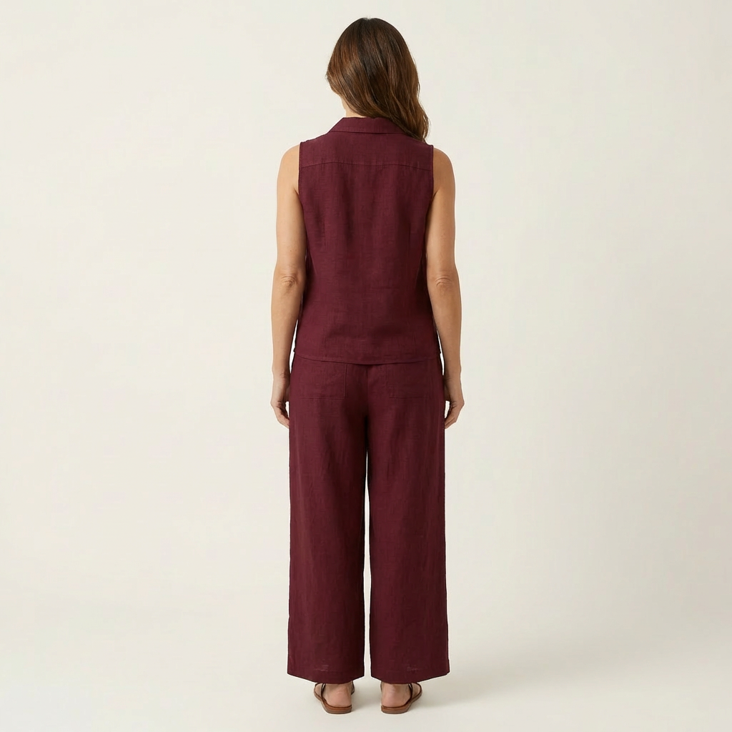Ensemble Cache-Cœur mit weitem Hosen