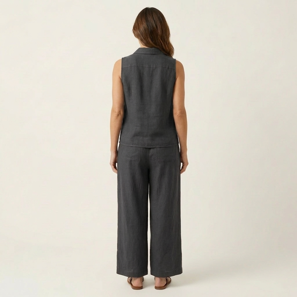 Ensemble Cache-Cœur mit weitem Hosen