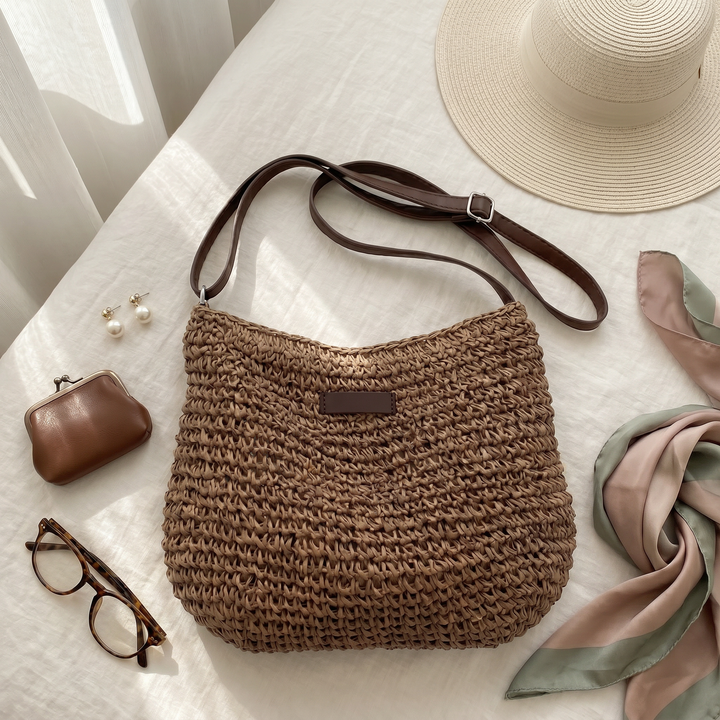 Simone | Elegante Geflochtene Tasche