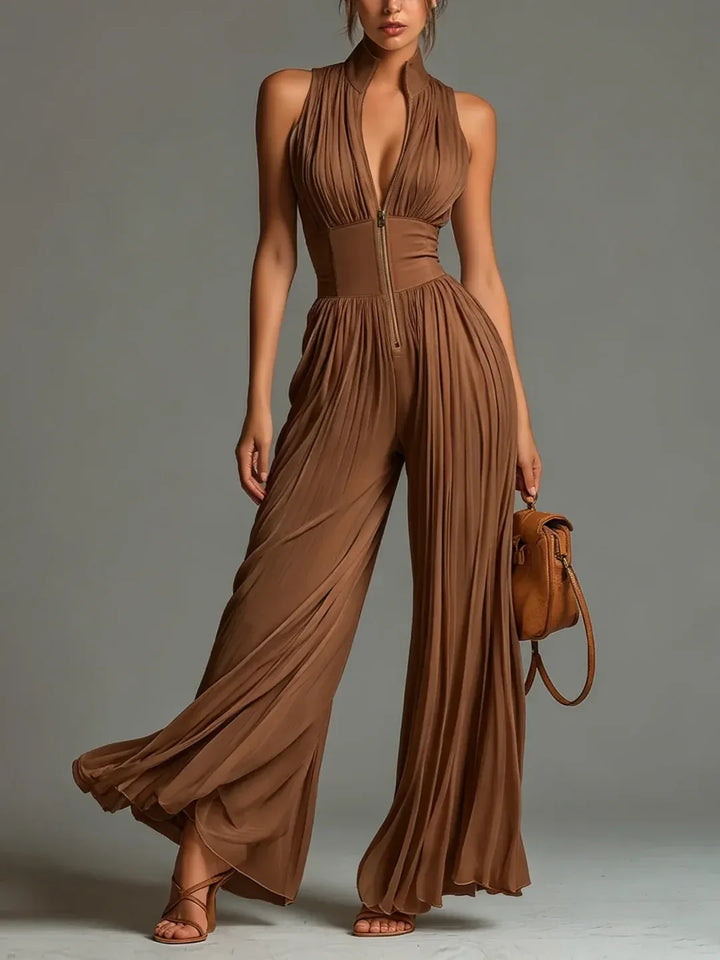 LAURA™ - ELEGANTER PLISSEE-JUMPSUIT