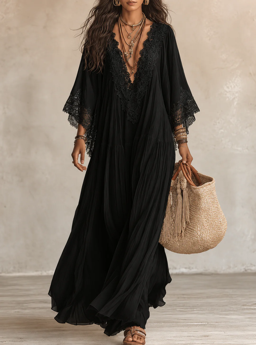 CELESTE™ - ELEGANTES SOMMER-MAXIKLEID