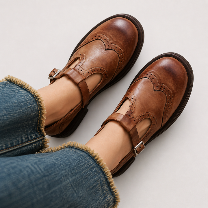 Louisa | Klassische Mary Jane Schuhe