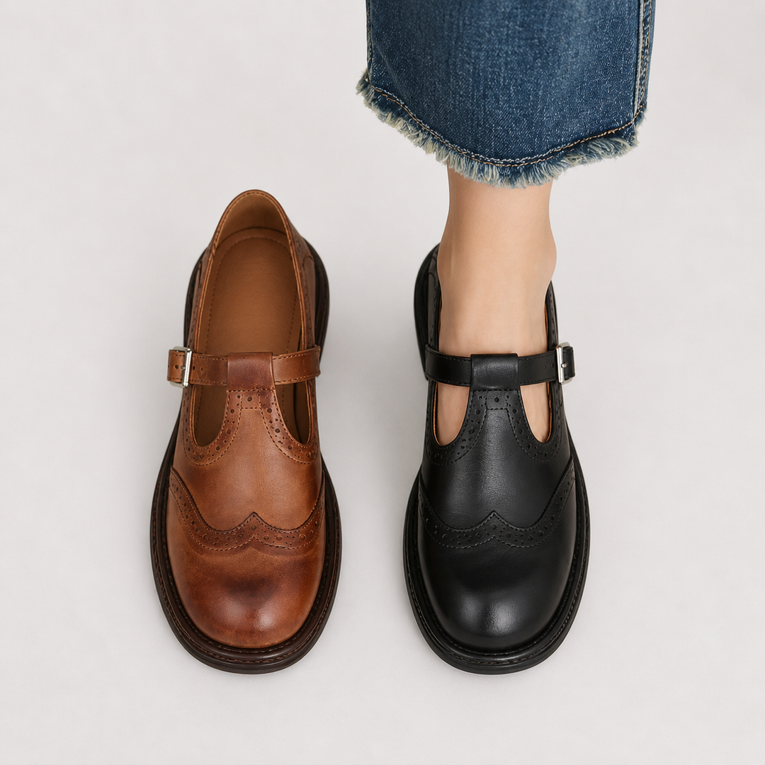 Louisa | Klassische Mary Jane Schuhe