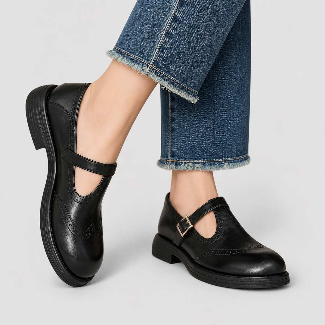 Louisa | Klassische Mary Jane Schuhe
