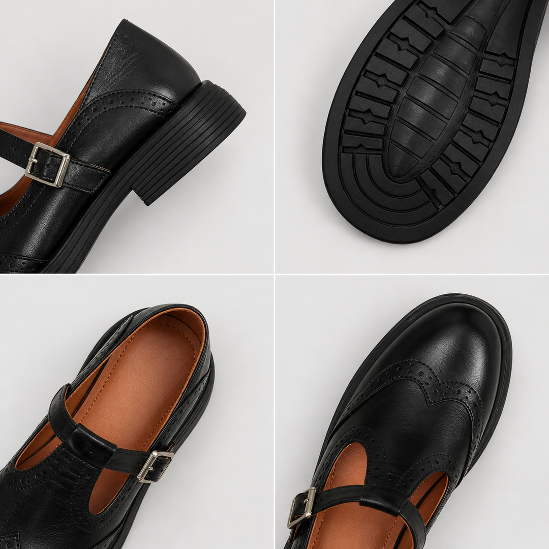 Louisa | Klassische Mary Jane Schuhe
