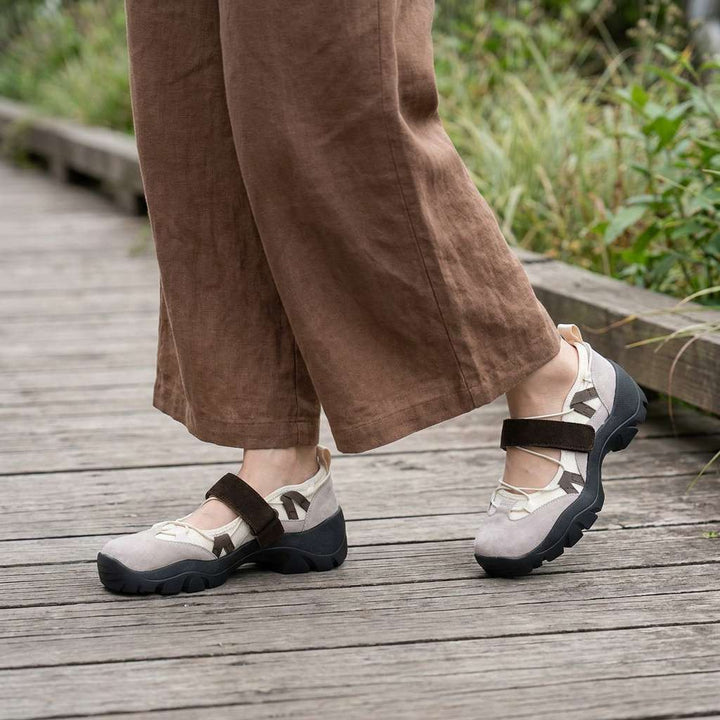 Chiara | Bequeme Schuhe in Wildlederoptik für Spaziergänge