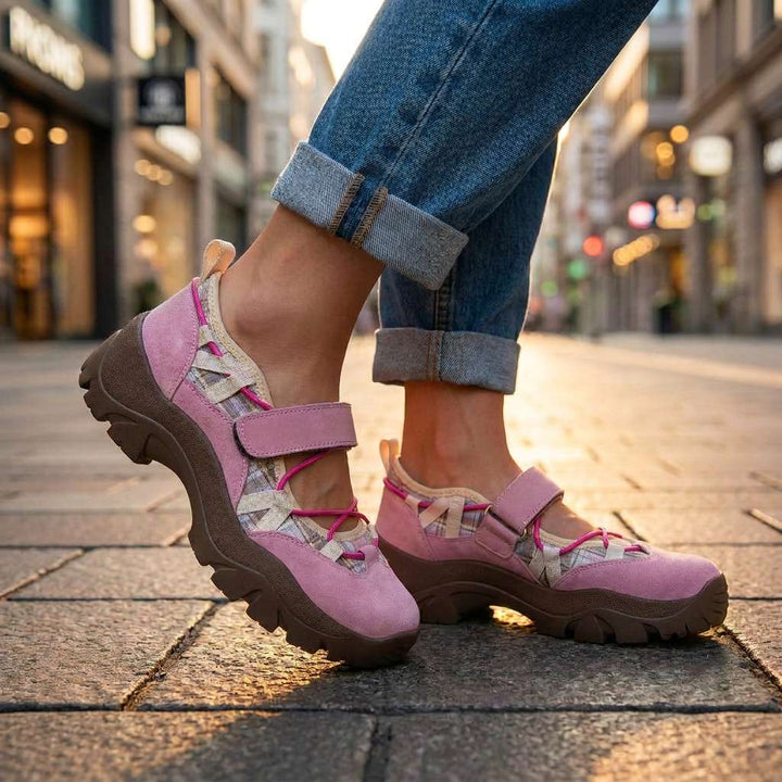 Chiara | Bequeme Schuhe in Wildlederoptik für Spaziergänge