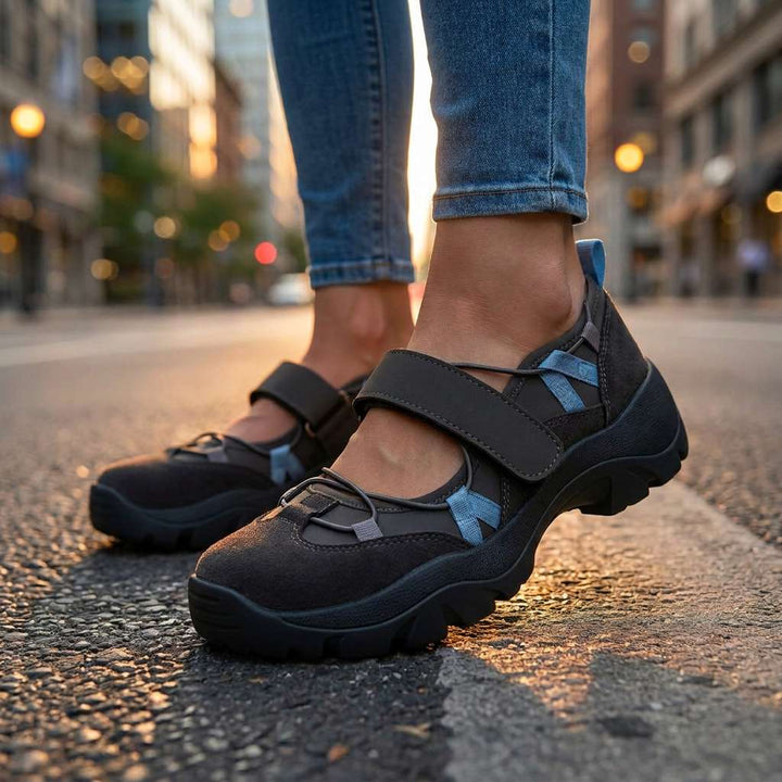 Chiara | Bequeme Schuhe in Wildlederoptik für Spaziergänge
