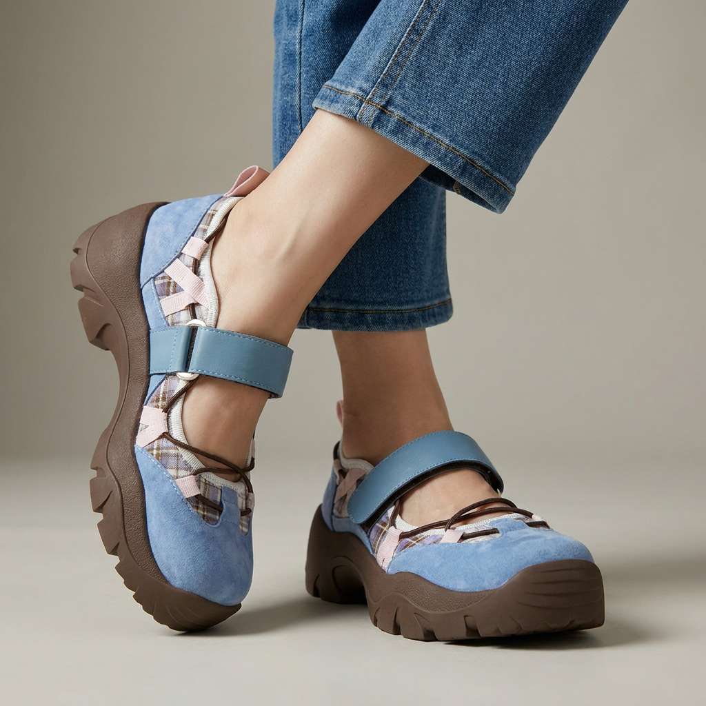 Chiara | Bequeme Wildleder-Sandalen für Spaziergänge