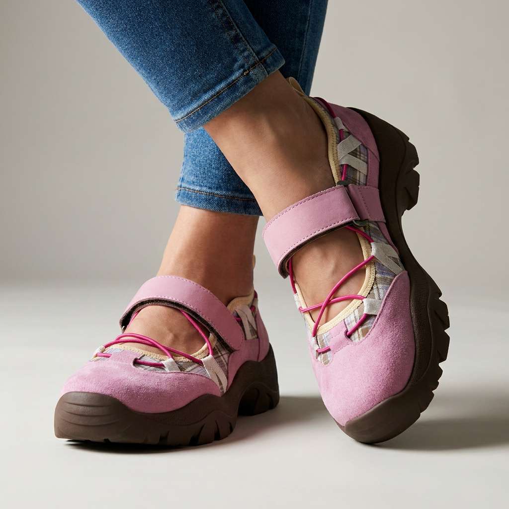 Chiara | Bequeme Wildleder-Sandalen für Spaziergänge