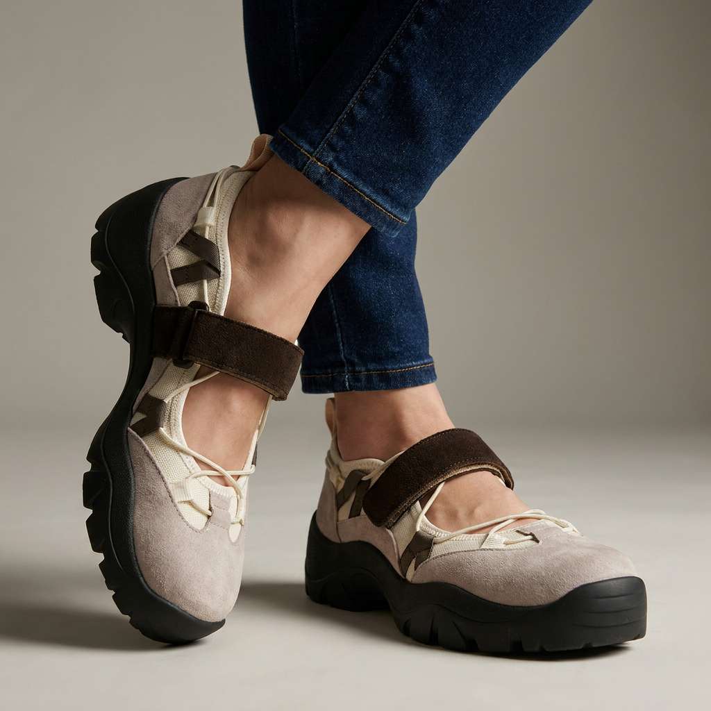 Chiara | Bequeme Wildleder-Sandalen für Spaziergänge