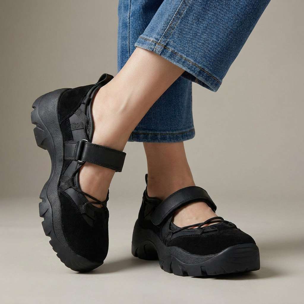Chiara | Bequeme Schuhe in Wildlederoptik für Spaziergänge