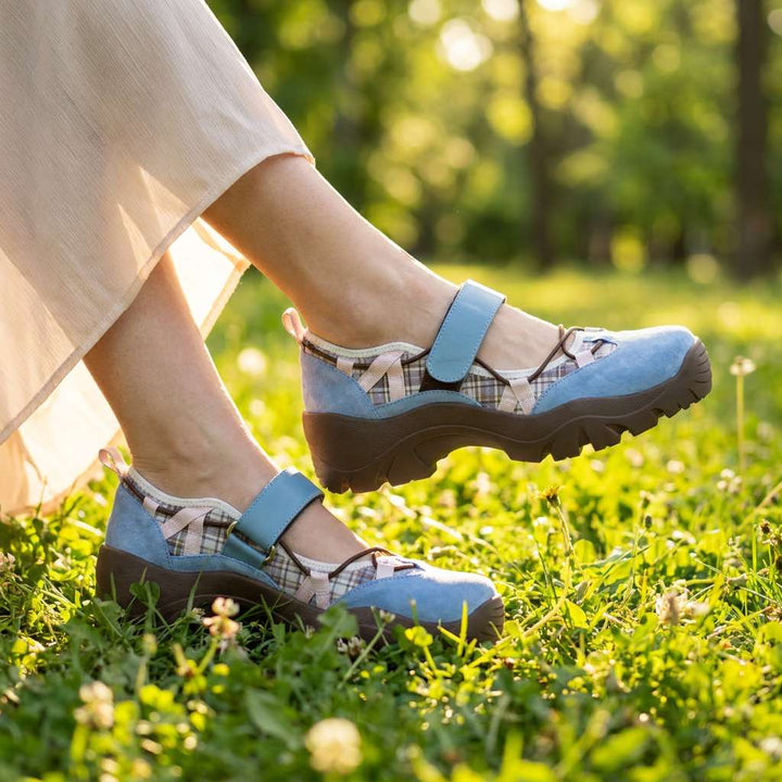 Chiara | Bequeme Schuhe in Wildlederoptik für Spaziergänge