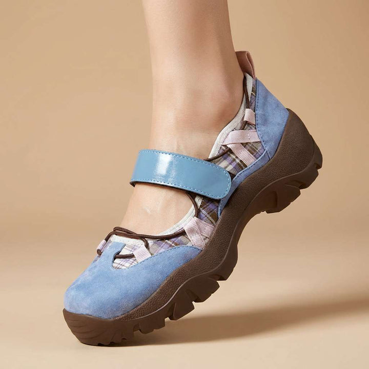 Chiara | Bequeme Schuhe in Wildlederoptik für Spaziergänge